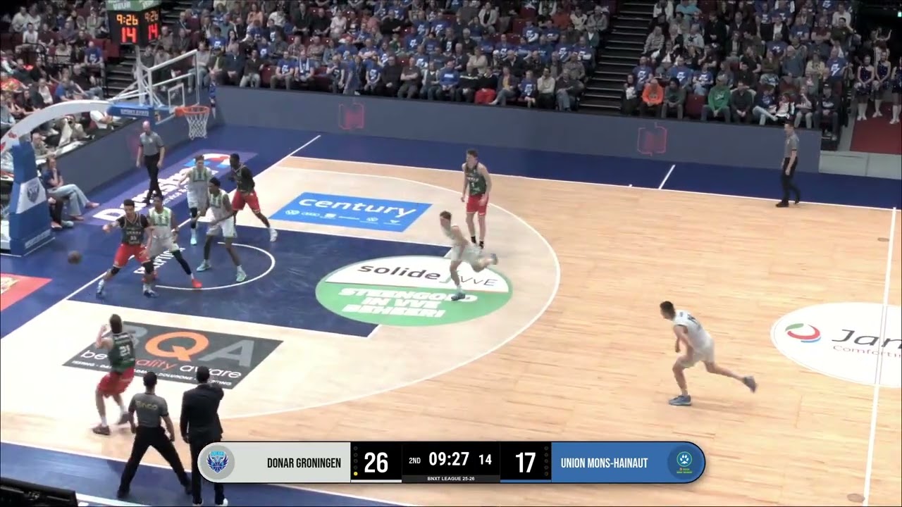 Recap | Donar vs. Union Mons-Hainaut 08-03-2026
