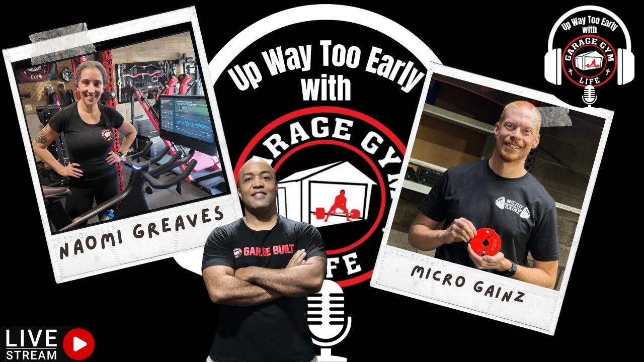 Micro Gainz Gets Up Way Too Early with Garage Gym Life