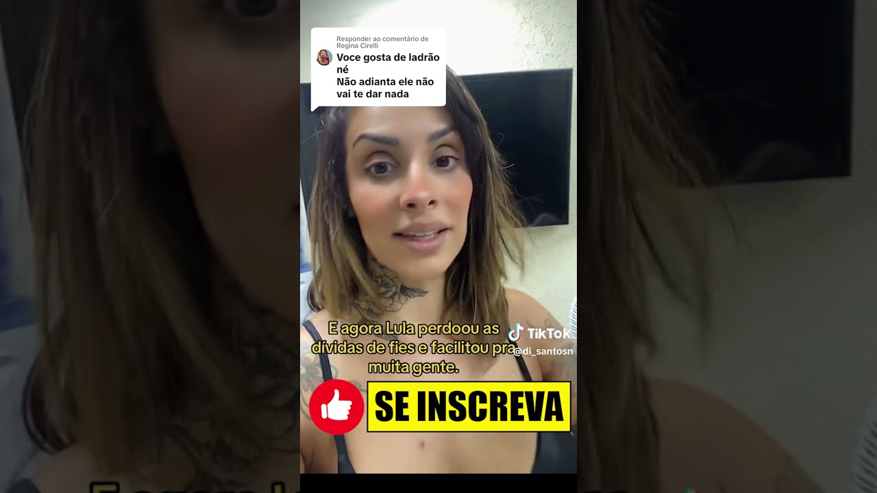 Diele responde a uma bolsonarista que defende o Bozo. #shorts