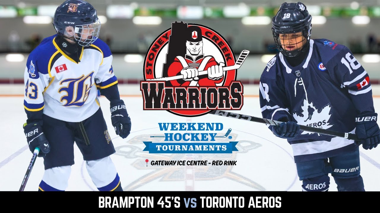 Brampton 45&rsquo;s против Toronto Aeros | Турнир чемпионов Stoney Creek