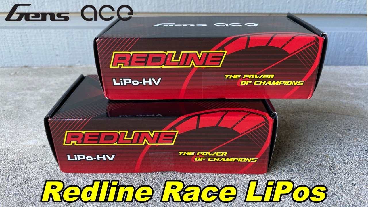 Gens Ace Redline Race LiPo LiHv batteries