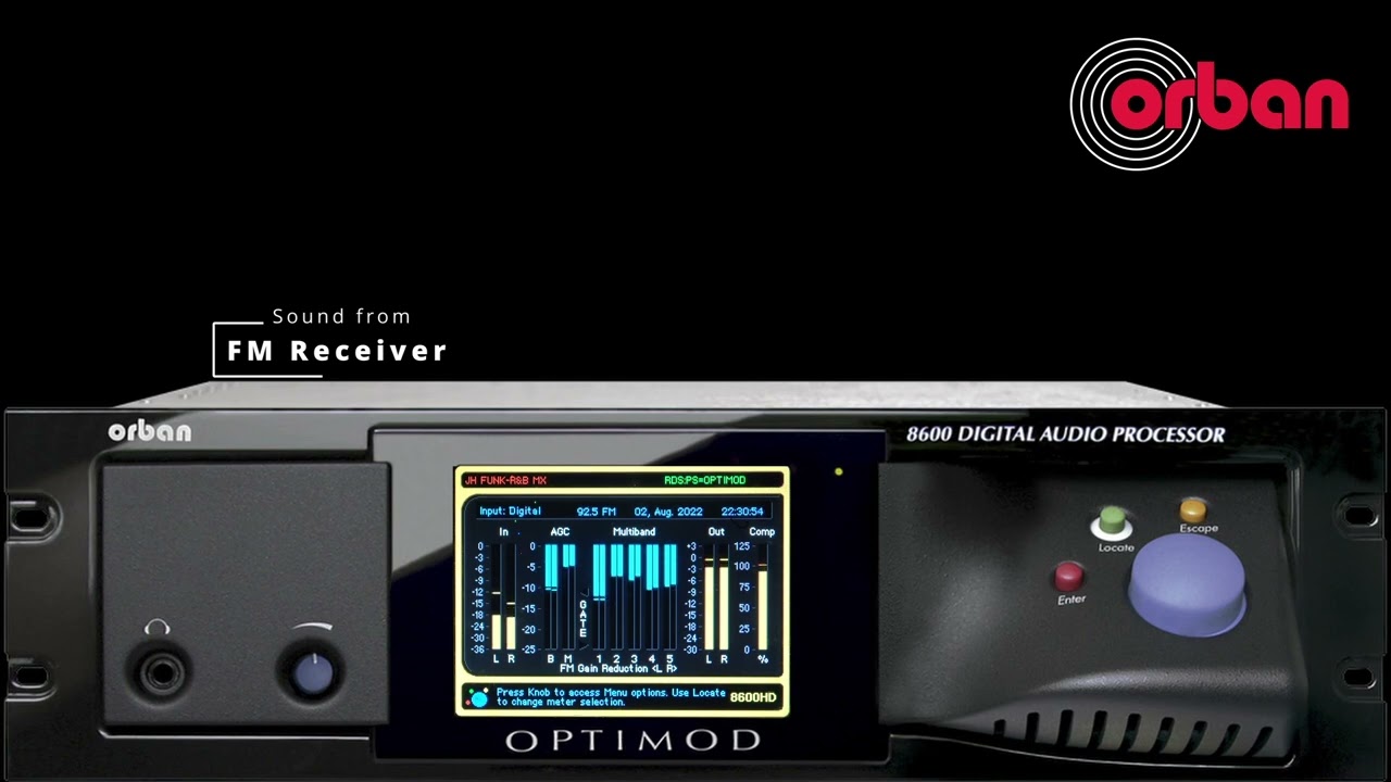 Preset 🌆 JH FUNK-R&B MX 🌆 ORBAN  OPTIMOD 8600 FM