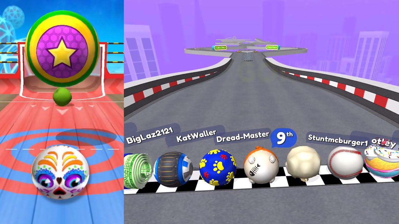 Going Balls | Goal Ball Vs Race 10 - Satisfying Video Games