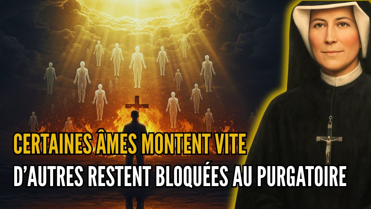 Sainte Faustine révèle : Les âmes qui passent moins de temps au purgatoire. VOUS POUVEZ EN ÊTRE