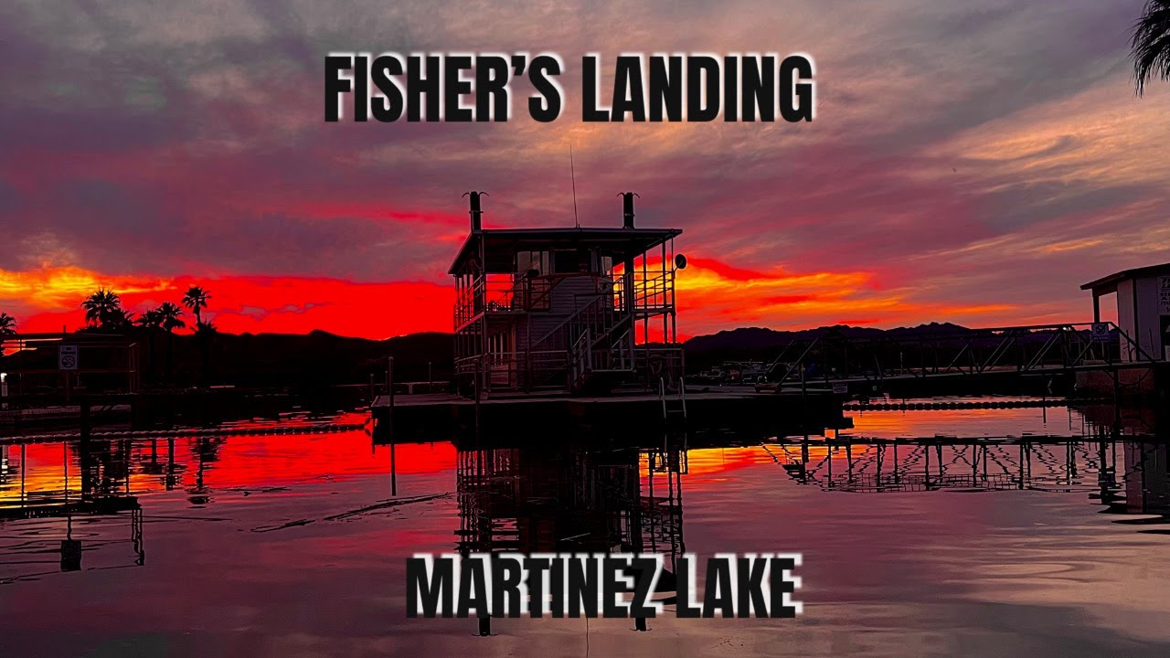 FISHER'S LANDING, A HIDDEN GEM AT LAKE MARTINEZ, ARIZONA. LOVING SMALL COUNTRY TOWNS USA. SOLO NOMAD