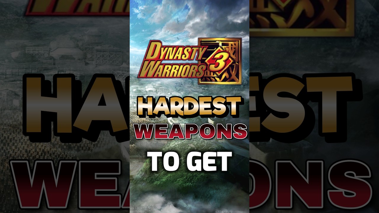 10 самых сложных четвёртых орудий в Dynasty Warriors 3! #dynastywarriors #top10