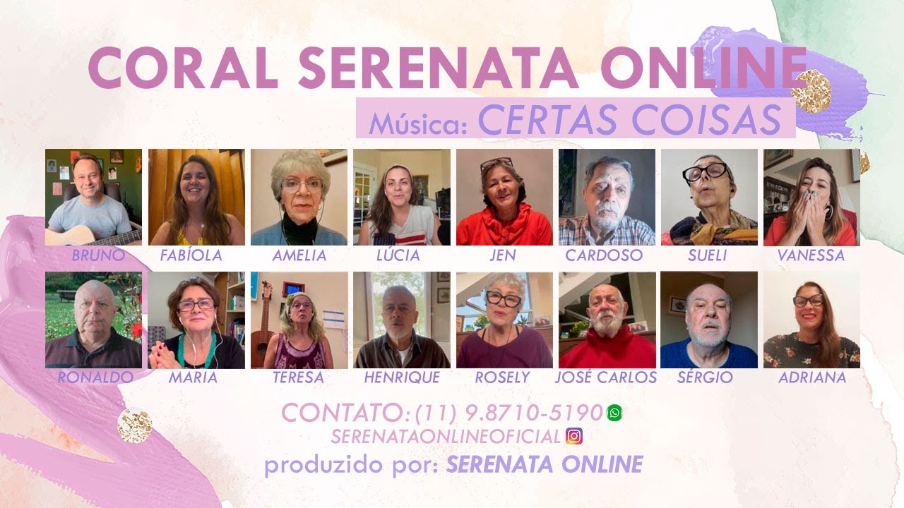 CERTAS COISAS - CORAL SERENATA ONLINE