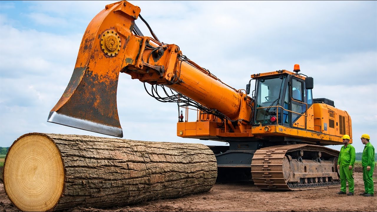 Inside How Massive Logs Are Extracted From Deep Forests (Full Process)