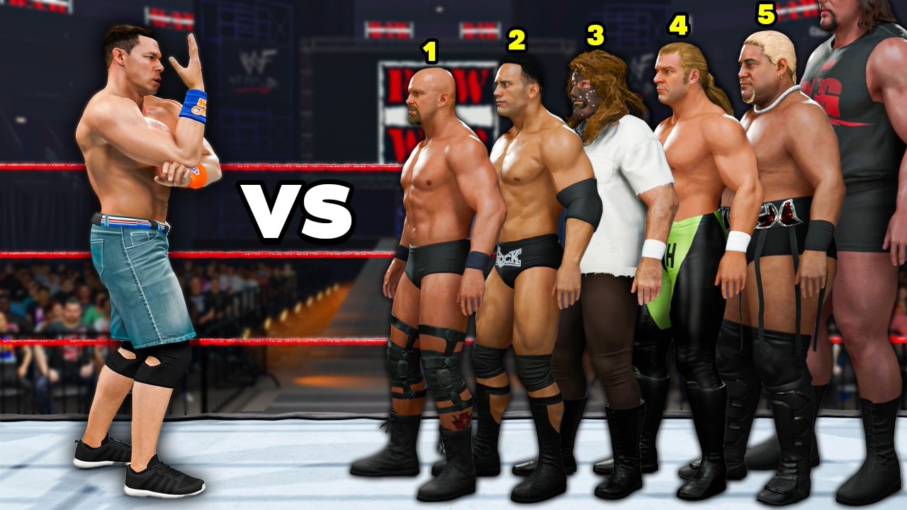 I Put John Cena in the Attitude Era and THIS Happened!