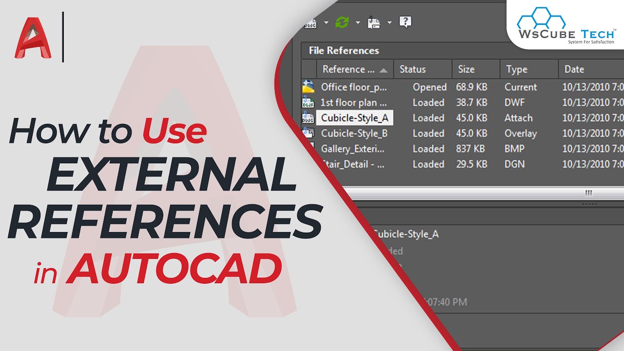 How to Use External References in AutoCAD | AutoCAD Xref Command Tutorial in Hindi
