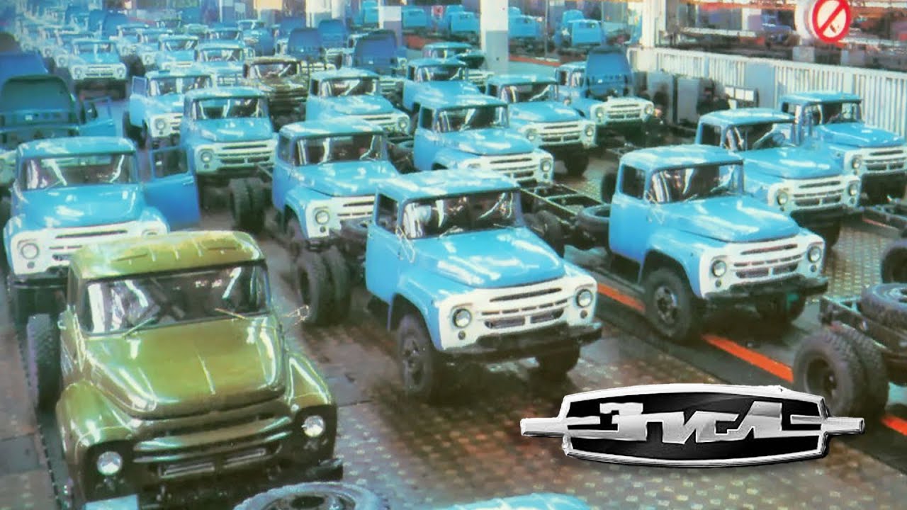 ZIL Factory Russia Truck Production, производство зил