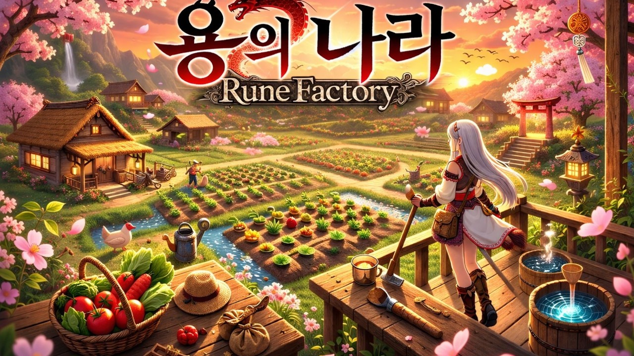 [향기의 용의나라 룬팩토리]  내가 생각했던 룬팩토리가 아니였네요,,