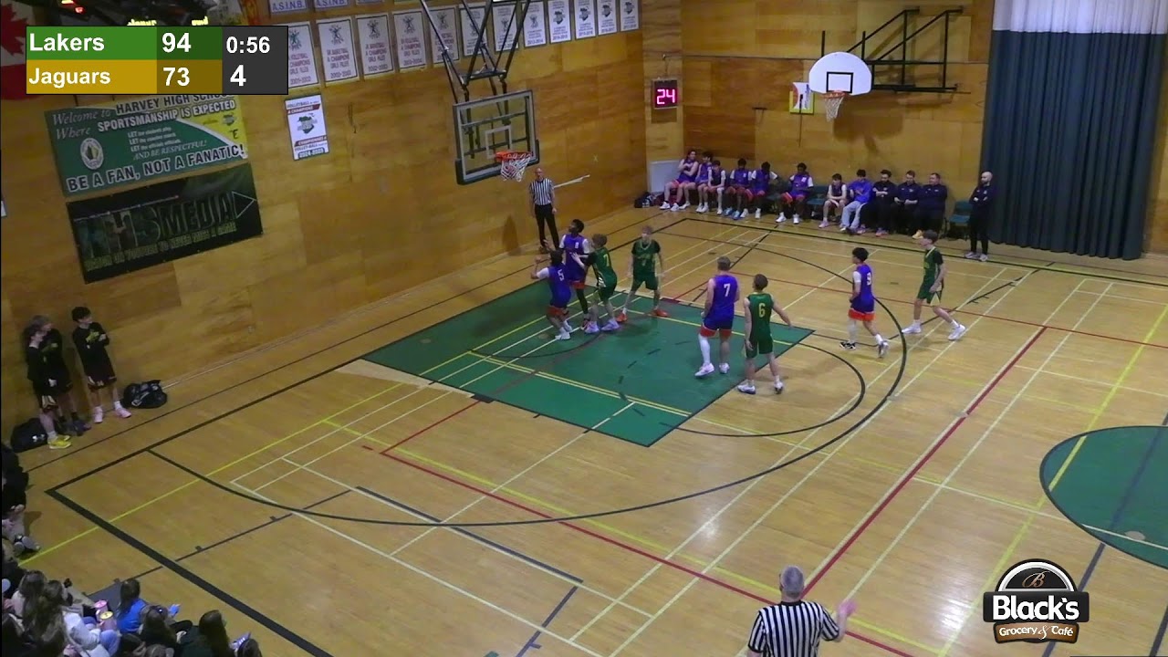 Harvey Lakers vs Samuel de Champlain Jaguars | Senior Boys Basketball