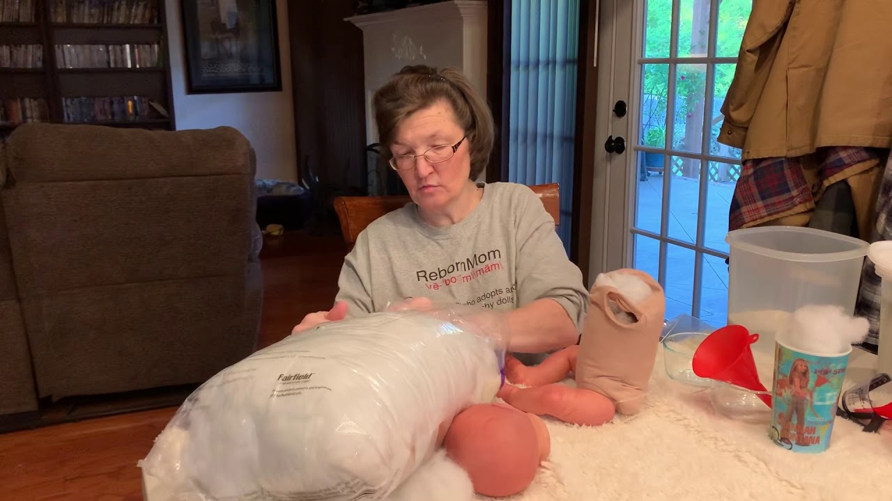 Re stuffing and weighting your reborn doll Pt 2