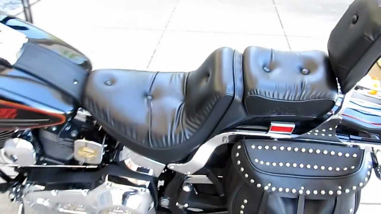 Классический Harley-Davidson Softail Custom 1993 года, в первозданном состоянии, послушайте звук ...