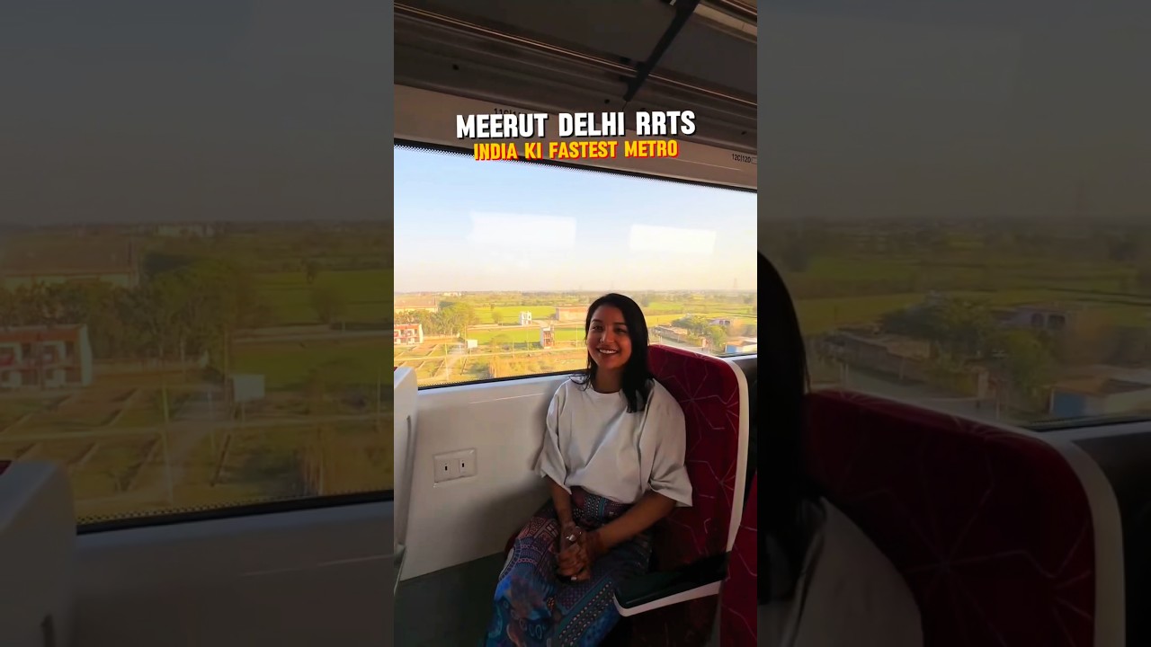 India ki sabse tez metro 🚆 | Meerut-Delhi RRTS 💥
