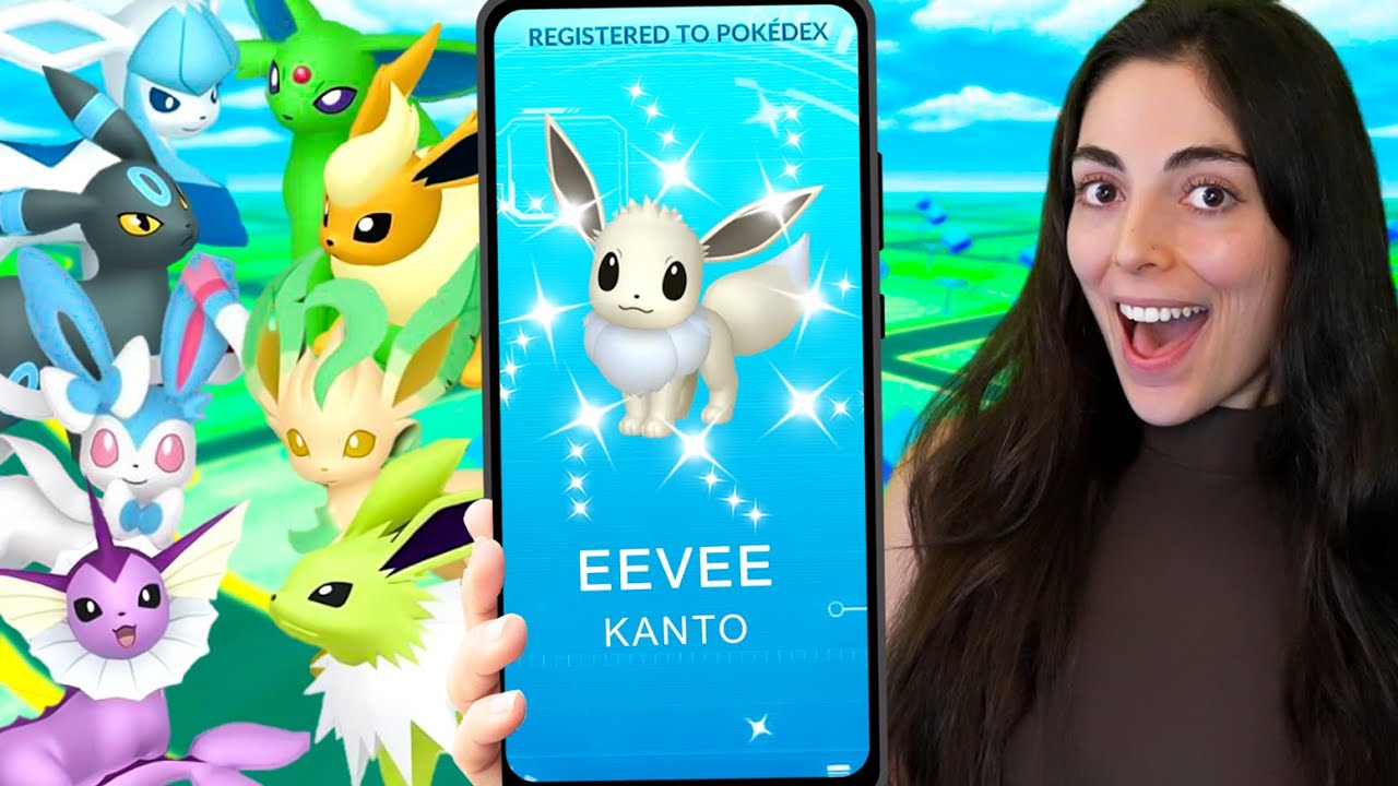 Rare Shiny Backgrounds, 95+ Shinies, Hundos & More! (Pok&eacute;mon GO: Eevee Community Day Classic)