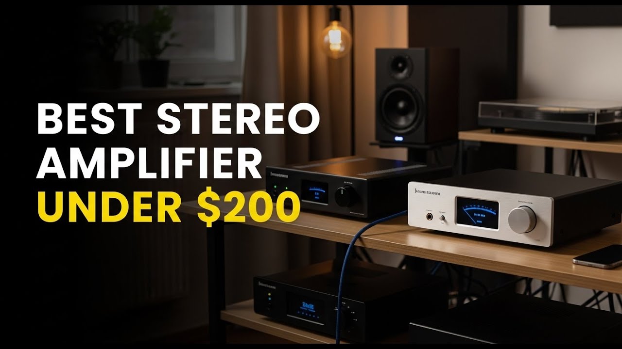 TOP 5 Best Stereo Amplifier Under $200