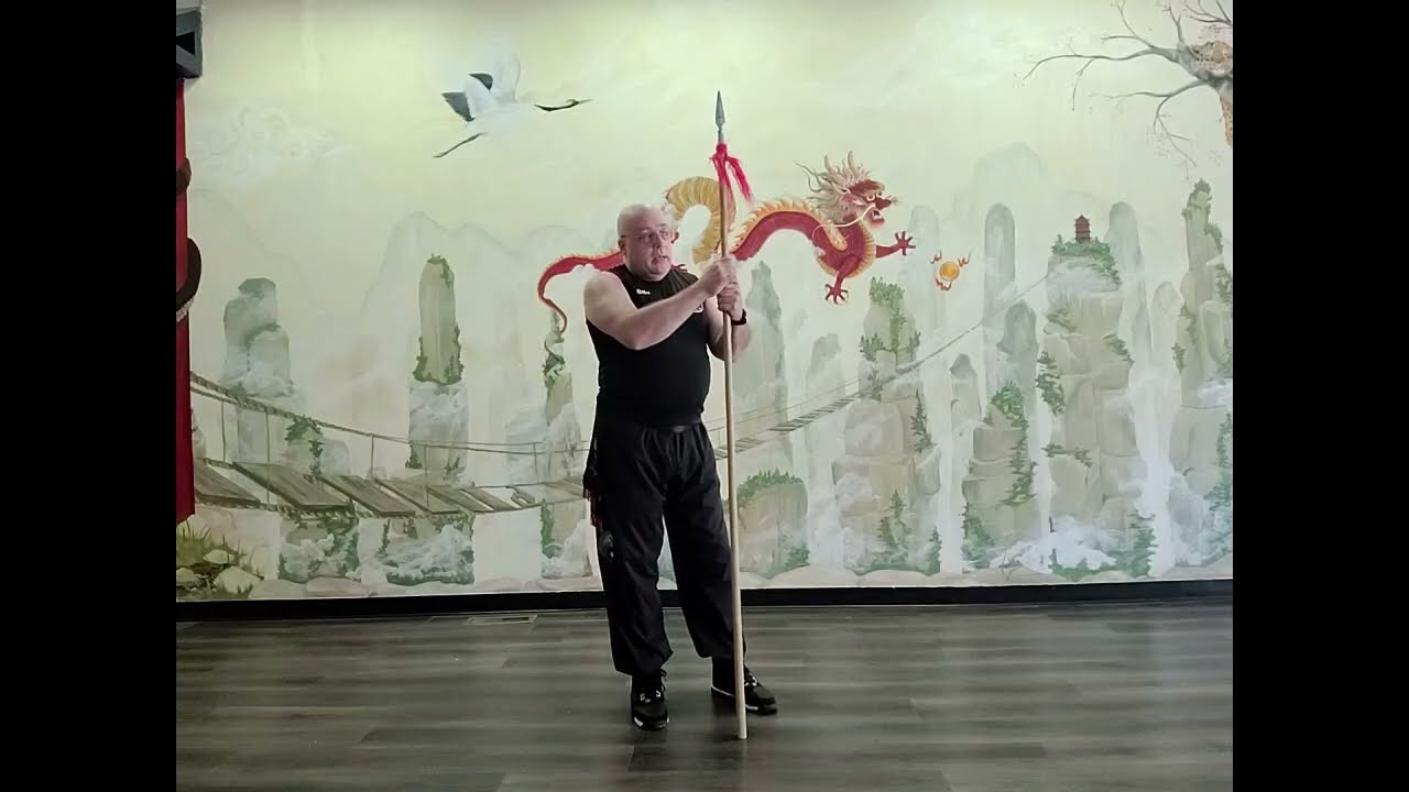 White Lotus Spear-Slipping the Spear for Power and Circular 8s Drill