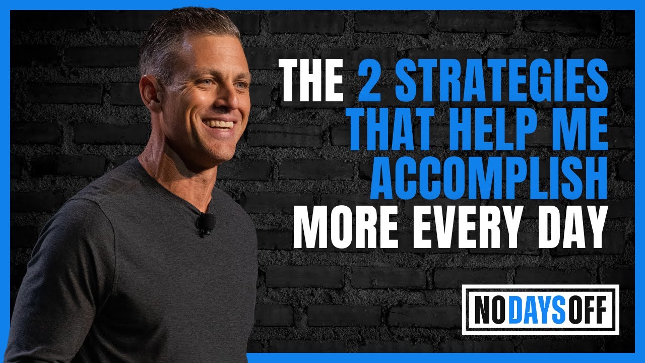 Ep 504 | The 2 Strategies That Help Me Accomplish More Every Day