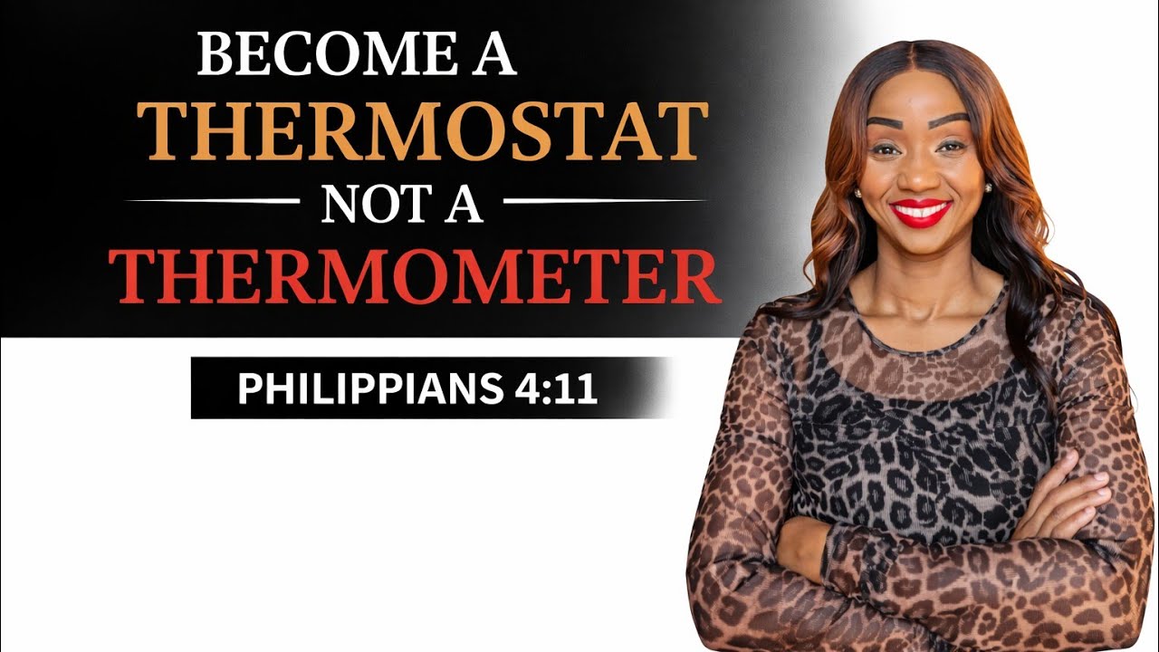 BECOME A THERMOSTAT NOT A THERMOMETER || PROPHETIC PRAYER & INTERCESSION || PASTOR KAREN SIRIWA