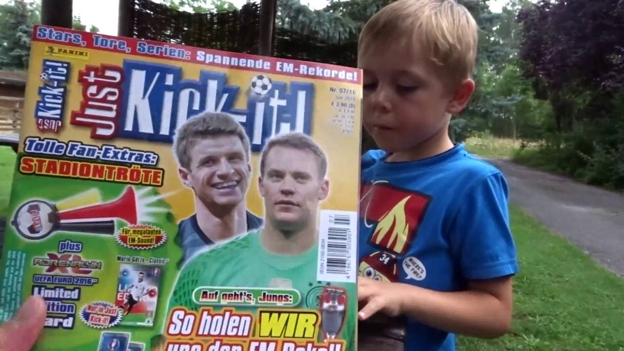 Rodzinny unboxing *Just Kick-it 07/2016 * Wydanie niemieckie