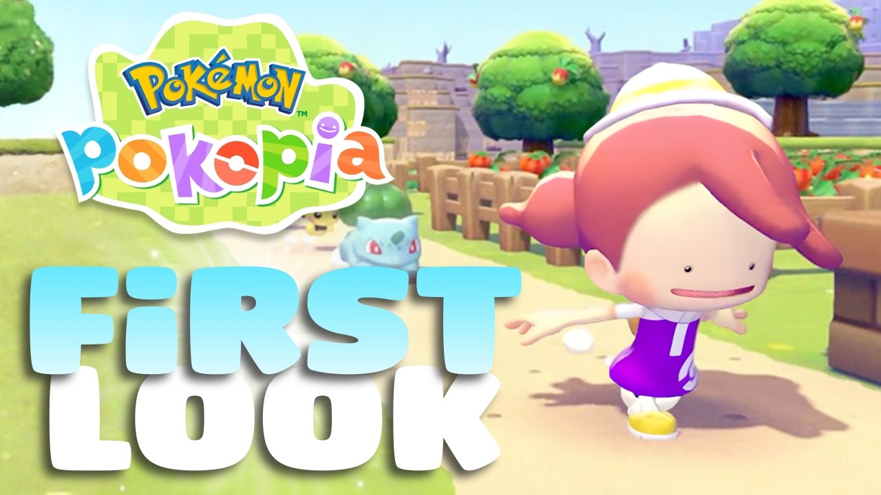 FIRST LOOK at Pokémon Pokopia!!!
