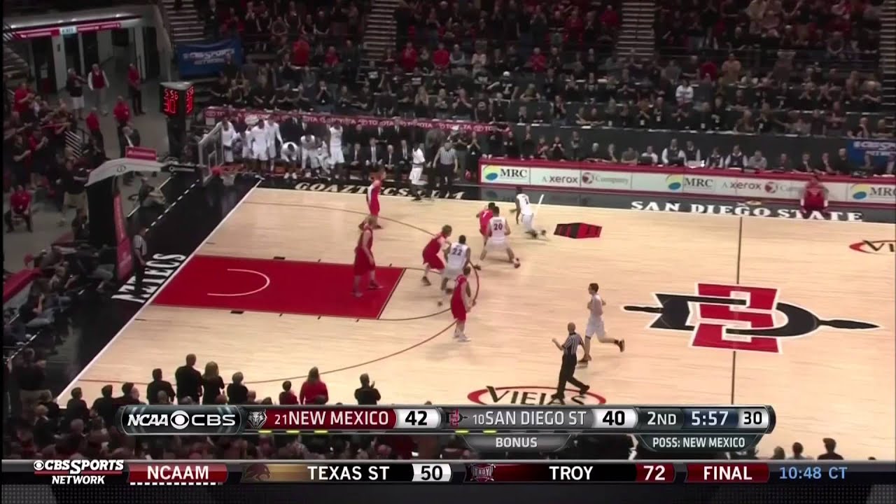 Aztecs Incredible Comeback (19-1 Run) Win Mountain West Conference Title