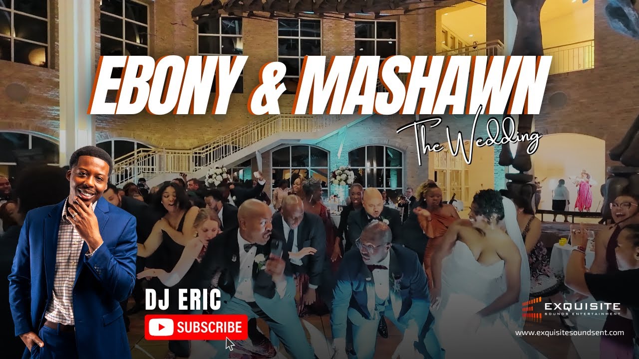 Atlanta Wedding at Fernbank Museum | DJ packed Dance Floor All Night with Ebony & Mashawn | ESE