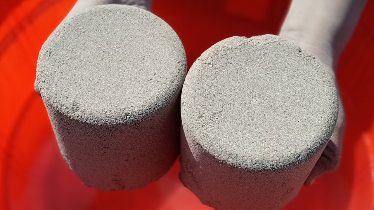 ASMR Very Soft Dusty Pure Cement Shapes dipping Crumble on Lots of Water 🌊🌀🌀🌀🌀🌀🌀🌀🌀🌀