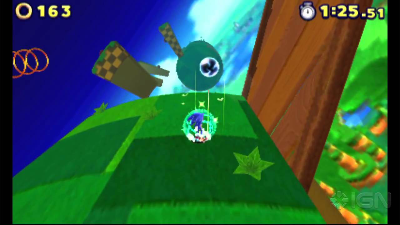 Sonic Lost Worlds Windy Hill Tutorial Gameplay