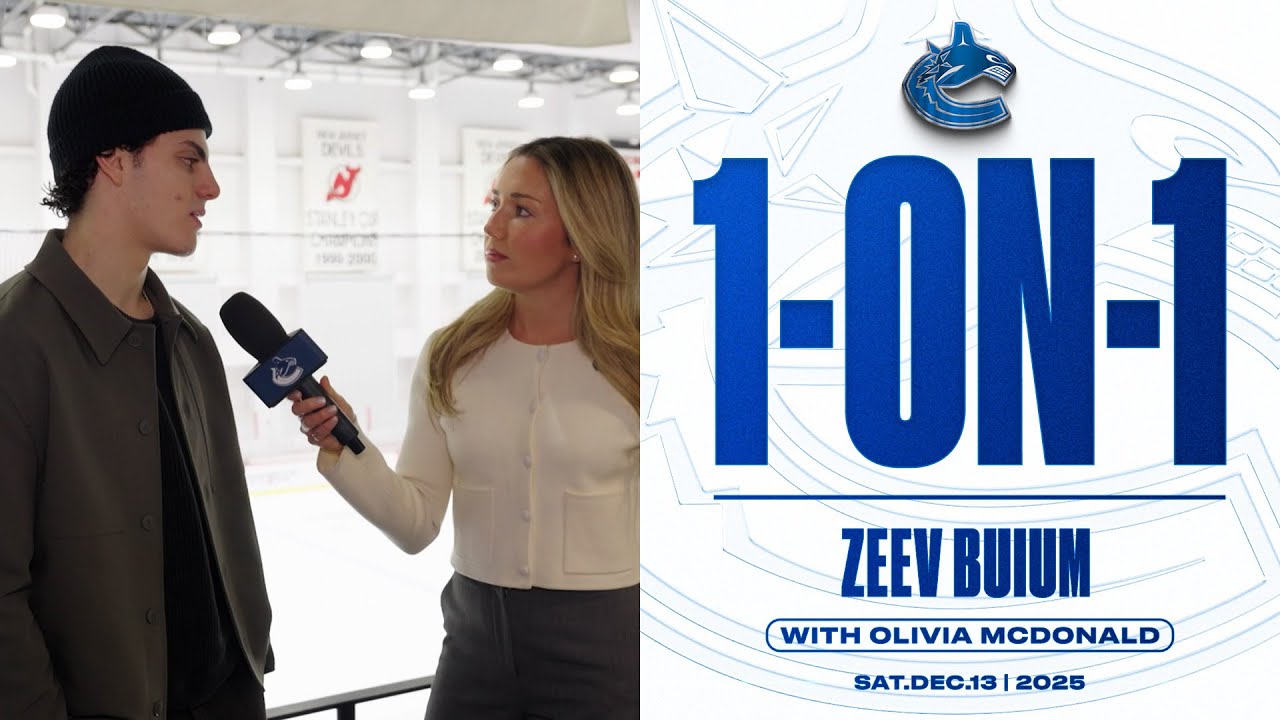Зеев Буиум в игре один на один | Добро пожаловать в &laquo;Ванкувер Кэнакс&raquo; (13 декабря 2025 г.)