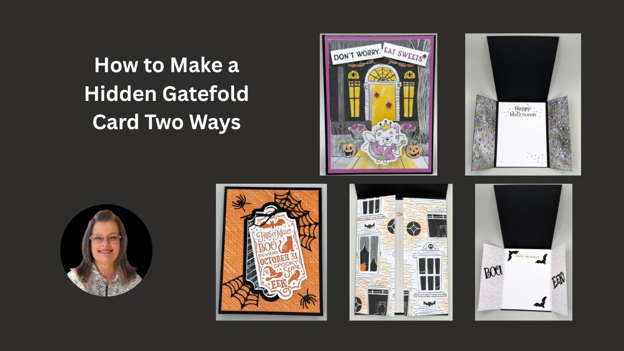 How to Make a Hidden Gatefold Card Two Ways