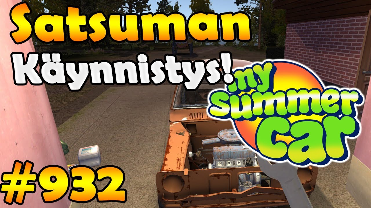 My Summer Car #932 | Kuinka Päästä Mökille & Satsuman Käynnistys! (tutorial)