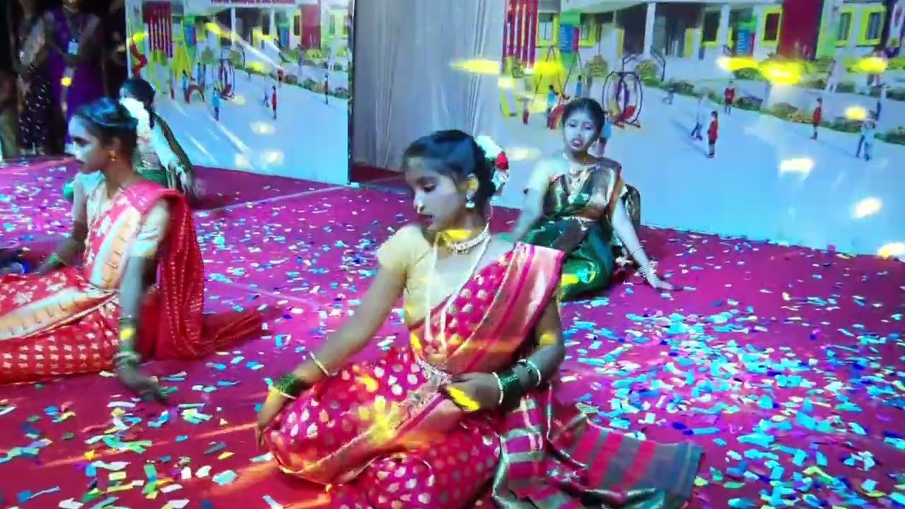 AEMS School & Jr College|| अहो शेठ, लय दिसानी झालीया भेट  Lawani || Annual day 2024- 25 #annualday