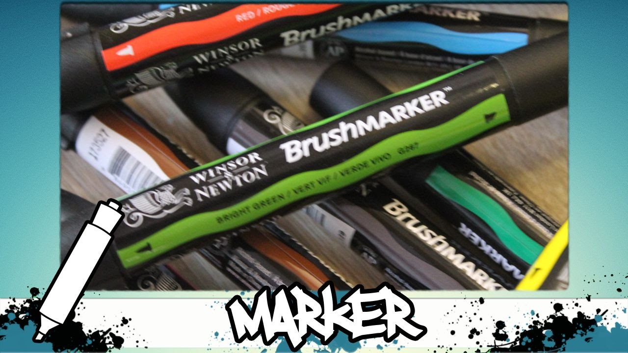 Graffiti Marker Review #6 - Winsor & Newton Brushmarker