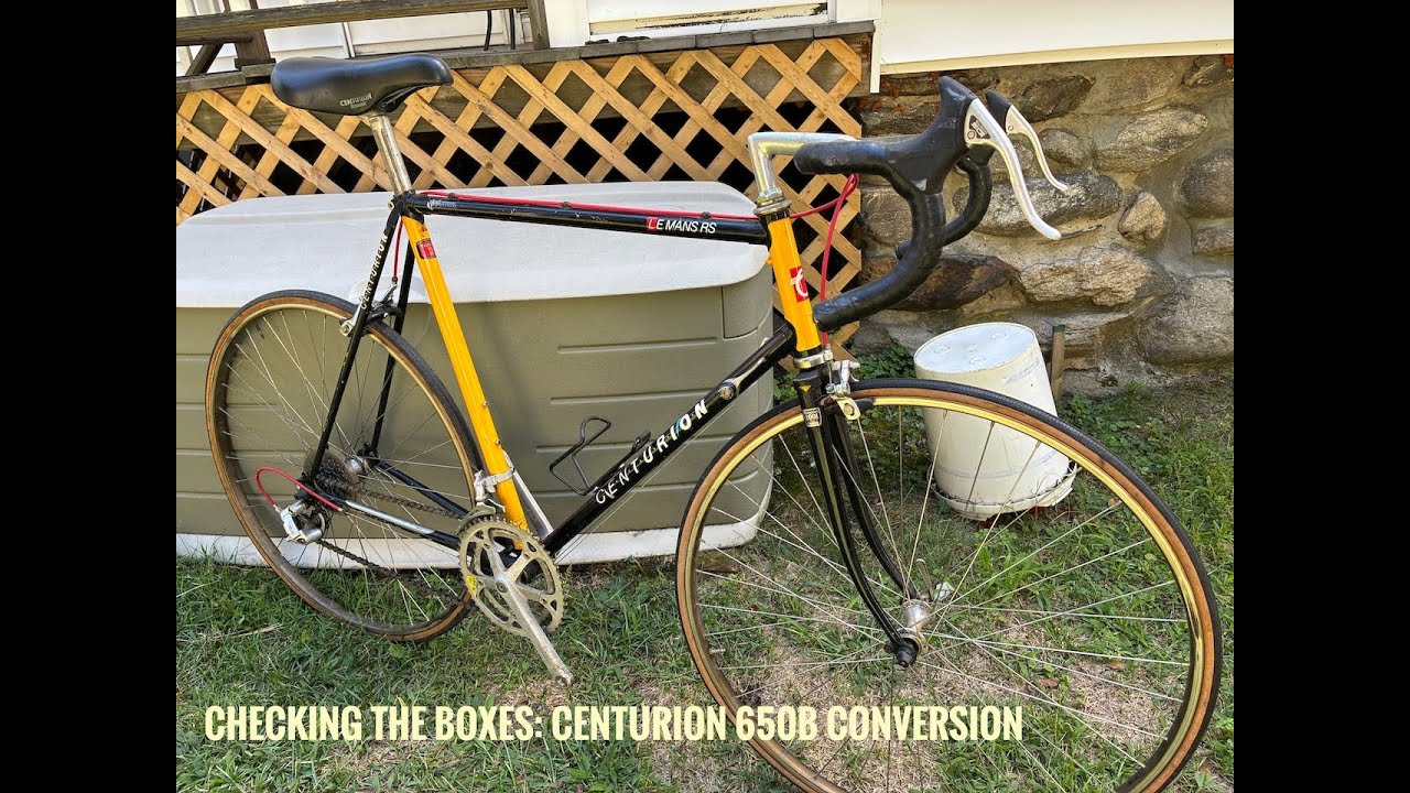 Centurion LeMans 650b Bike Conversion Episode 1: Teardown and Frame Prep