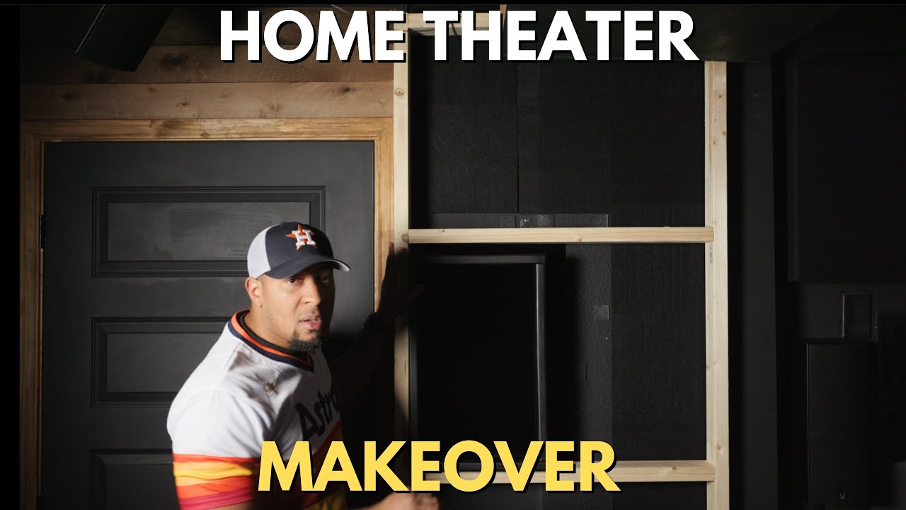 I Built a False Wall | Home Theater DIY Makeover #5