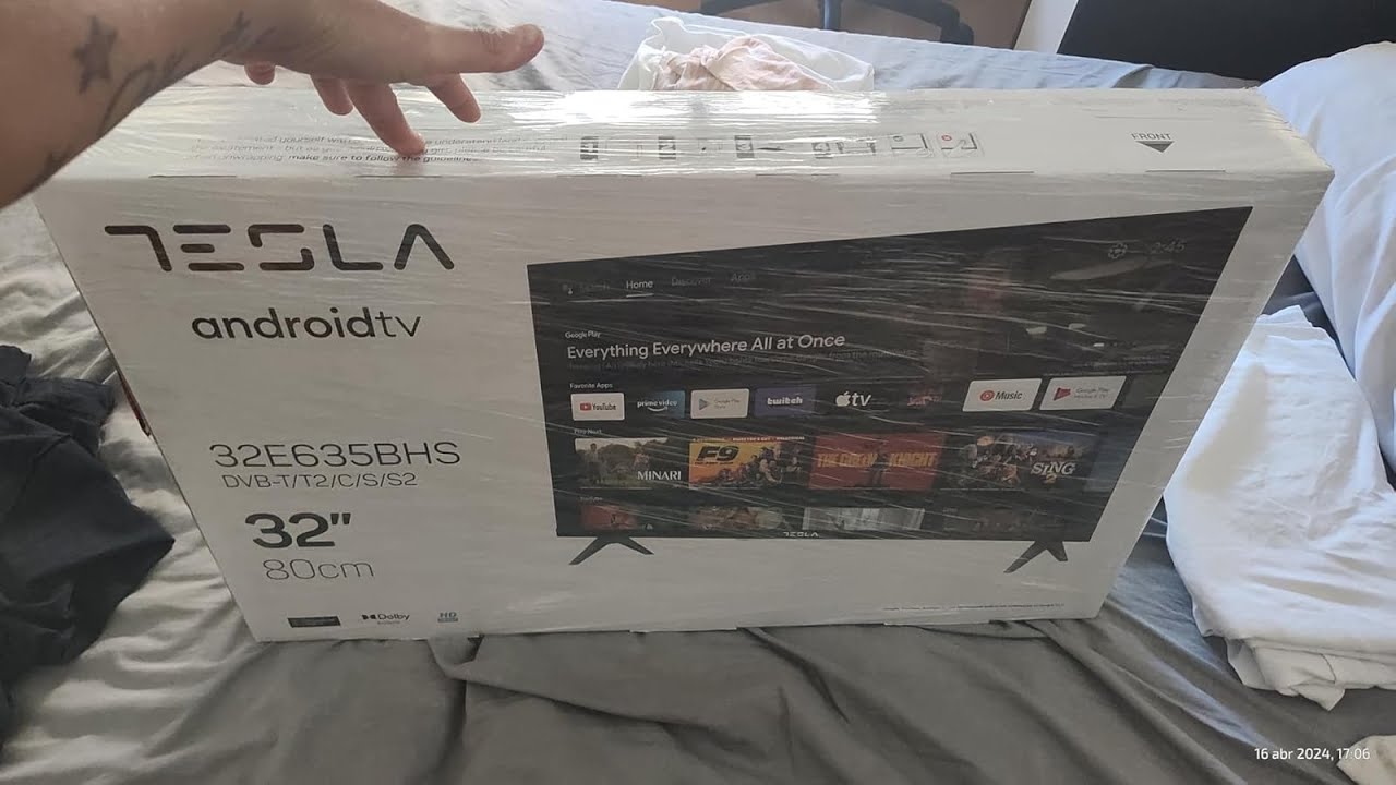 TESLA - Smart TV de 32" (81cm), Televisión Android TV 11, Hey Google Official Assistant, WiFi test