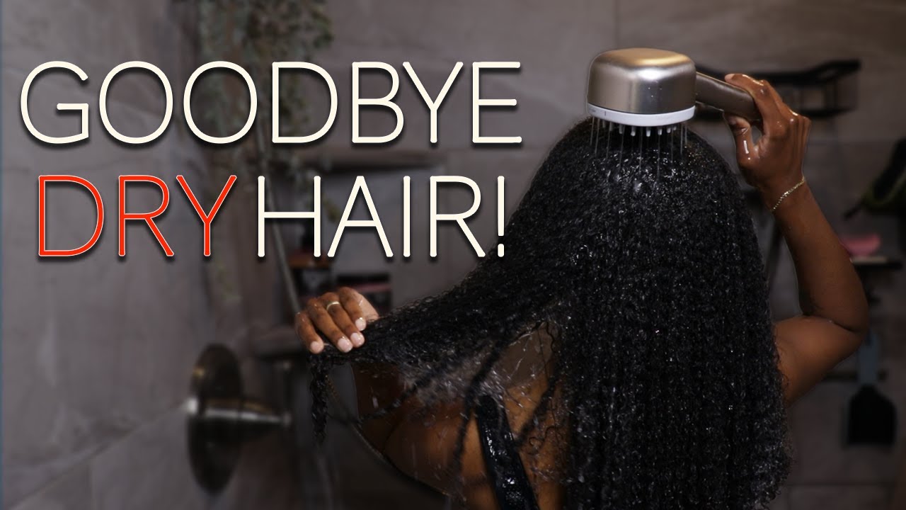 IF YOU HAVE DRY NATURAL HAIR, WATCH THIS!