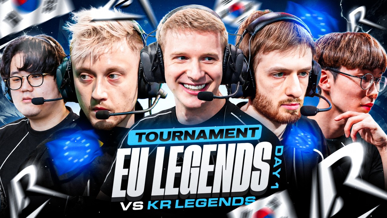 LEGENDY UE kontra LEGENDY KR | EMERYCI Z LOS ANGELES DOMINUJĄ W KOREI