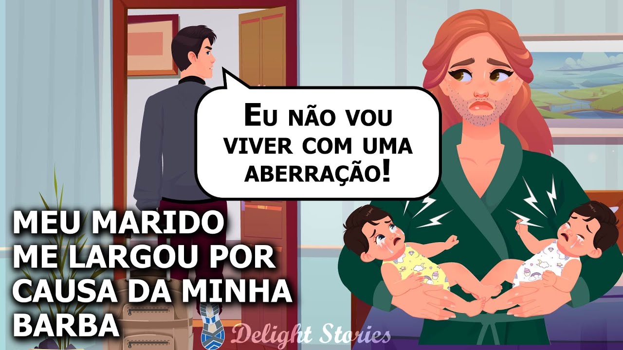 Meu marido me largou por causa da minha barba