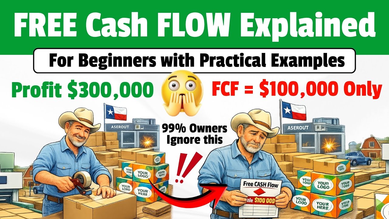 Free Cash Flow Explained for Beginners (With Practical Examples)