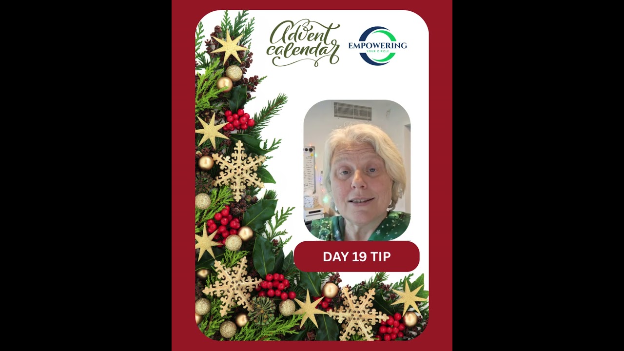 Hazel's 2025 Advent Calendar - Daily Tip 19 : Set Boundaries Without Guilt