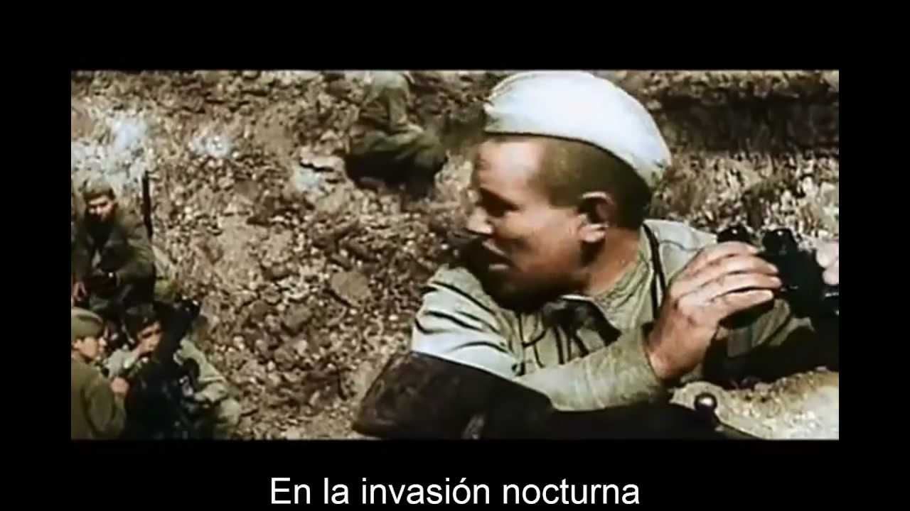 Sabaton - Panzerkampf.. subtitulado  español 2013 . RG