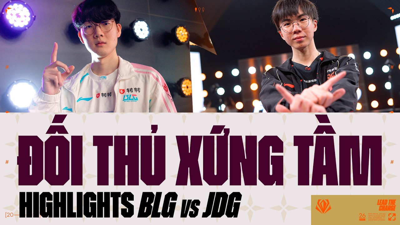 BLG vs JDG | HIGHLIGHTS | SEMIFINAL | FIRST STAND 2026 | HO&Agrave;NG LU&Acirc;N CO-STREAM