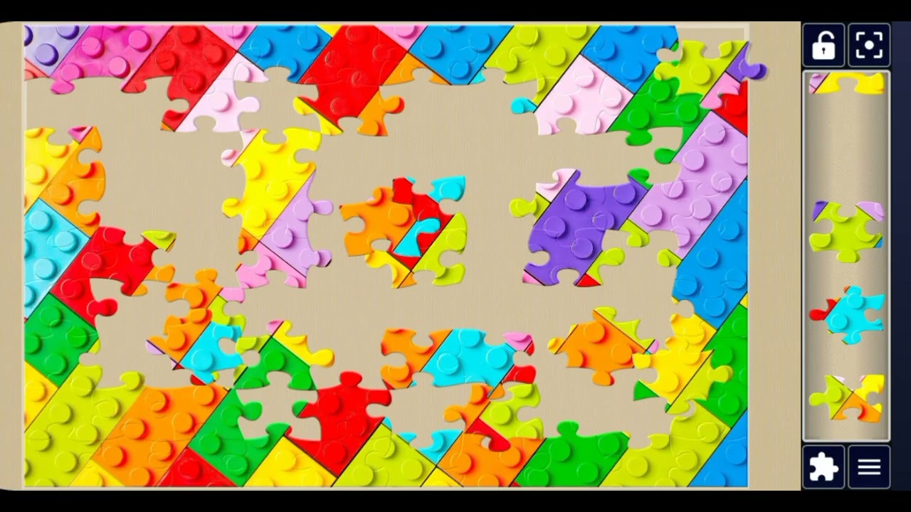  Many blocks Different  colours Toys and  game's//Mind Fresh Puzzle 🧩 Palace//
