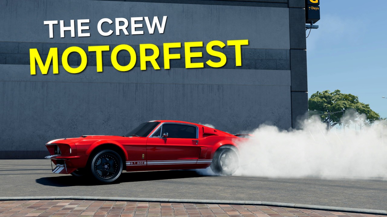 The Crew Motorfest Shelby GT500 Drift Ed. Gameplay and Cinema clips