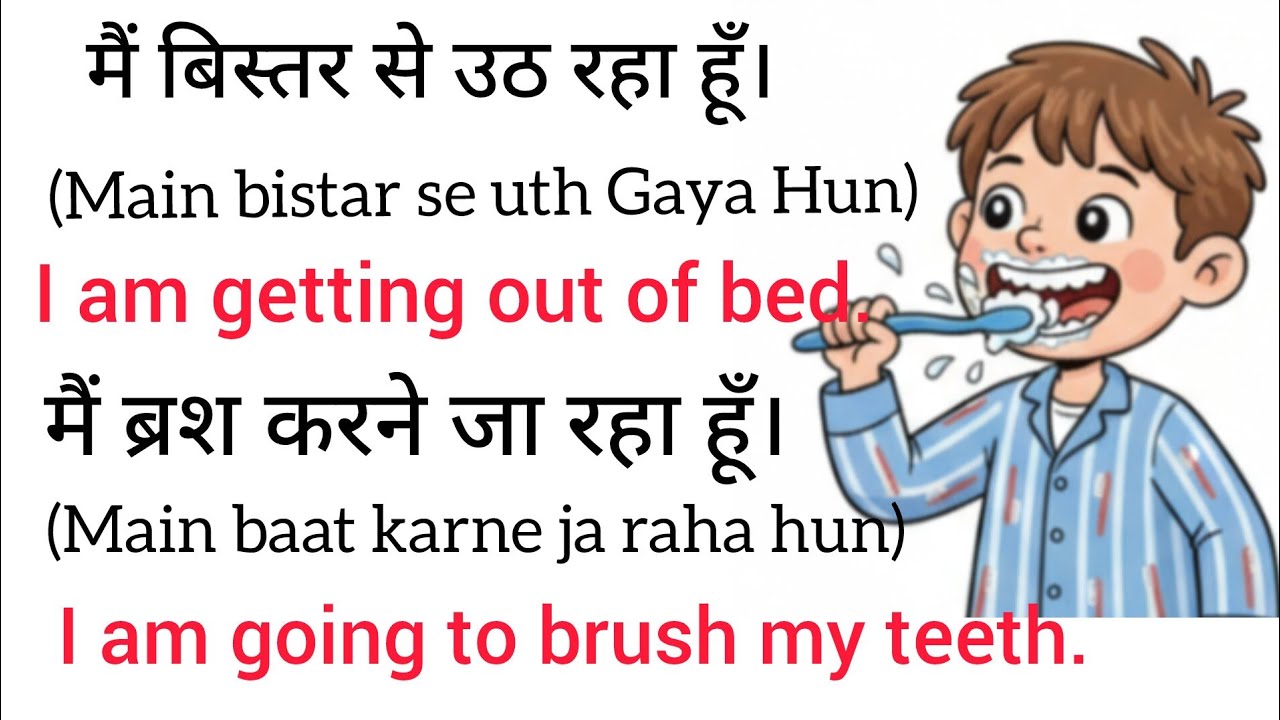 learn english fast with real morning sentences || daily use English sentence | part 40 😯