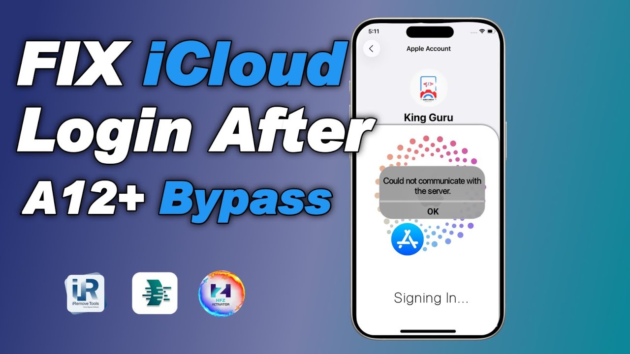 Исправление ошибки входа в iCloud. Время ожидания службы входа в iCloud истекло || Подключение к ...